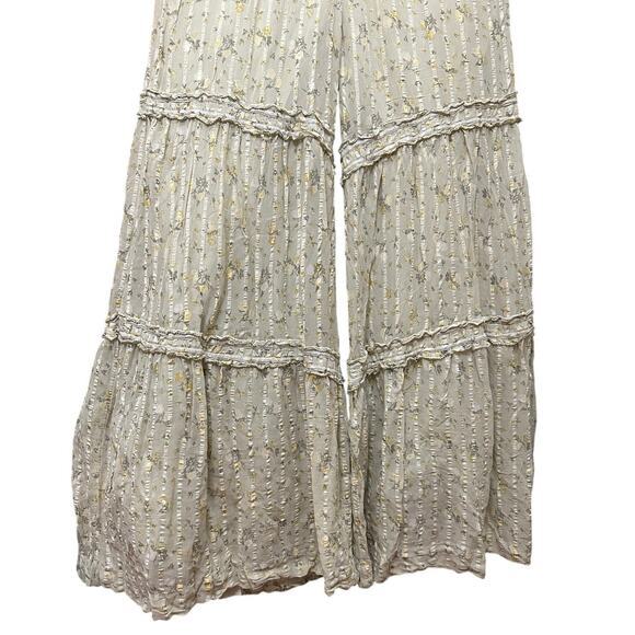 Free People Emmaline Tiered Pull On Pants Size Small - Picture 4 of 12